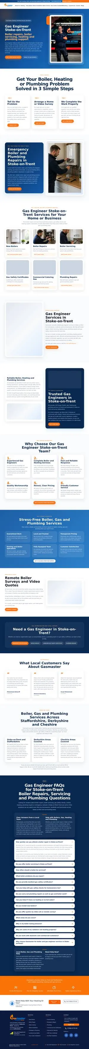 Full length of the original Gasmaster homepage